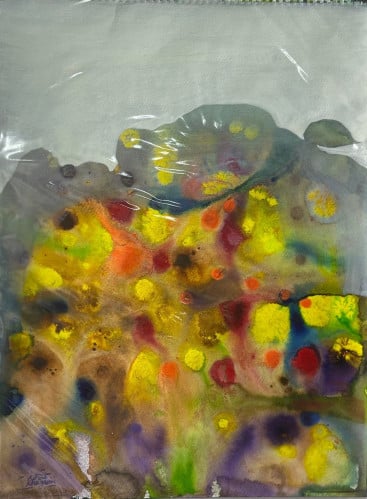 ألوان أكريليك - لوحة أصلية - عثمان الخزيم