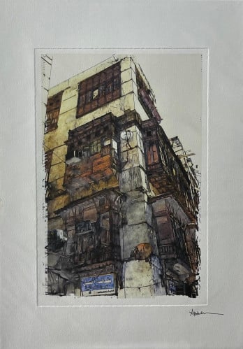 فن فوتوغرافي - لوحة أصلية - مطبوعة موقعة - عاصم الصبان