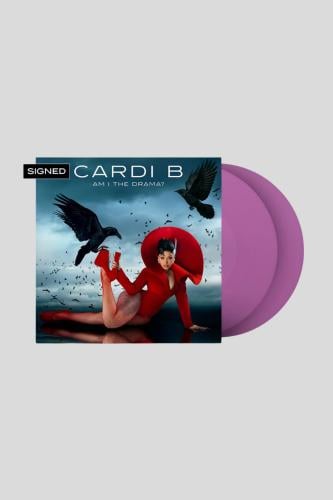 Cardi B AM I THE DRAMA? + Signed Art Card!