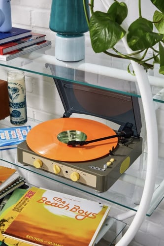 مشغل اسطوانات Gadhouse | رمادي