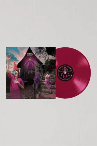 Gorillaz CRACKER ISLAND Exclusive Opaque Plum Red