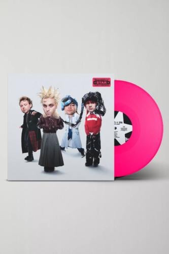 5 Seconds of Summer Everyone's A Star! Glittery Neon Pink Vinyl