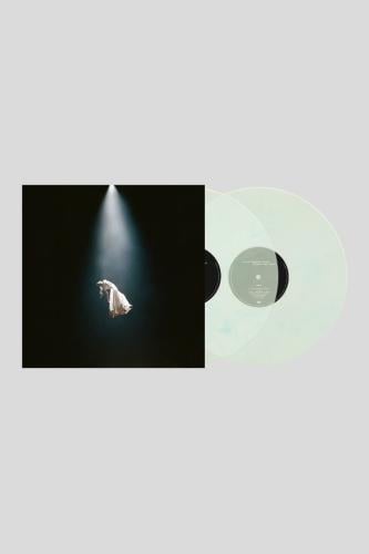 Ariana Grande Eternal Sunshine - Brighter Days Ahead Deluxe Edition Green and Pale Blue Marbled Clear Vinyl