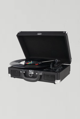 مشغل الاسطوانات الكلاسيكي Digitnow | جلد اسود