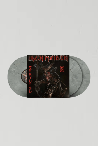 Iron Maiden Senjutsu Silver & Black Marble xclusive Edition Color Triple vinyl, Box Set