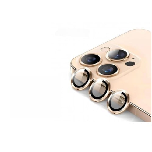عدسه حمايه لكاميرا الايفون لون ذهبي ( X-15 Pro Max...