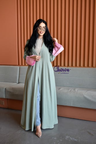 عباية البينك ماتشا