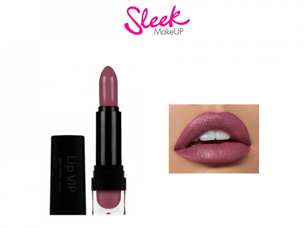 sleek lip vip semi matte lipstick