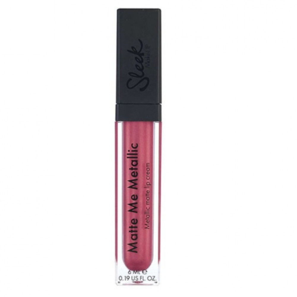 sleek metallic lip gloss