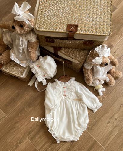 افرول بناتي مع القبعة 0-3