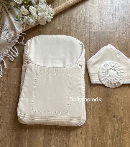 مدس بيج محايد مع اللفه والقبعه الدائريه