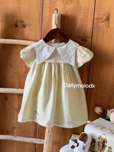 فستان من3 شهور الى سنه ونص