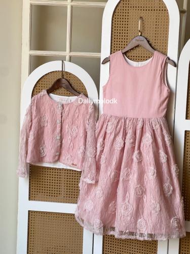 فستان مع جاكيت  من 9 الى 16 سنة