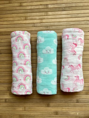 3 لفات بناتي / 100*100 cm