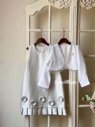 فستان مع جاكيت 2-10 سنوات