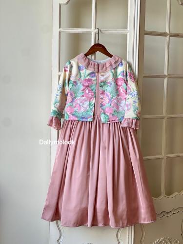 فستان مع جاكيت  11-14 سنه