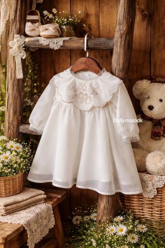 فستان 0-3  الى سنتين