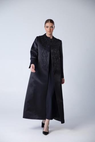 بليزر اسود بتطريز