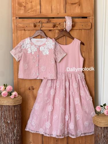 فستان مع جاكيت  من 9 الى 16 سنة