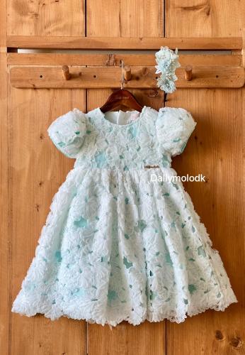 فستان تيفاني من 4 الى 10 سنوات بدون ملحقات