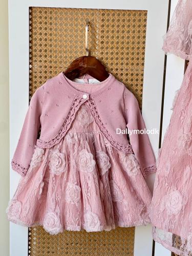 فستان  جاكيت من 0-3 الى 6 سنوات