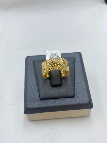 خاتم  توينز عيار 18