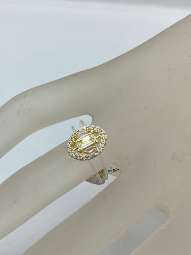 اسوارة شفاف ذهب عيار 18