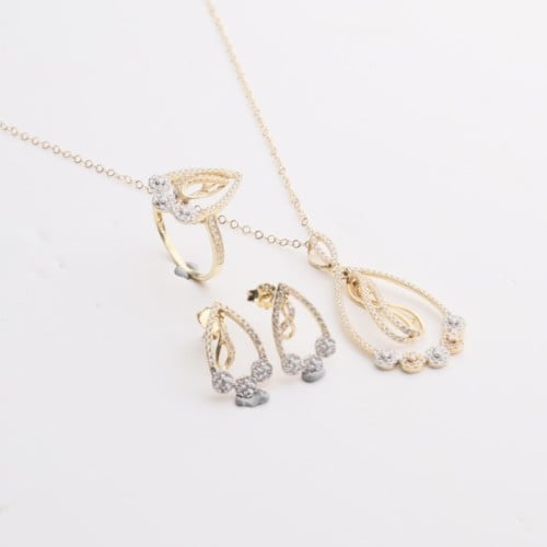 Half set of 21 karat