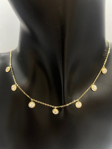 عقد شوكر عيار 18