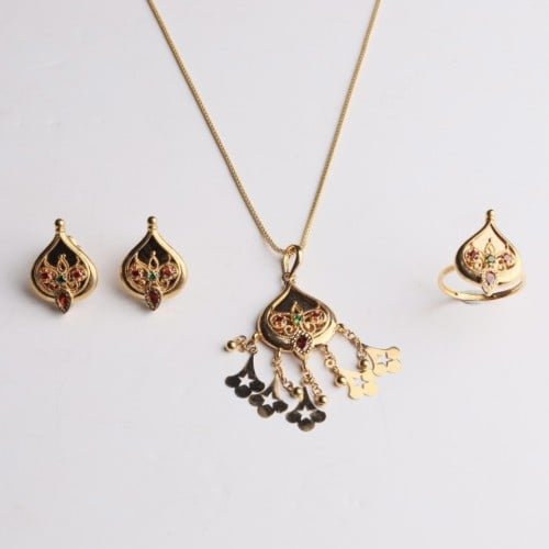 Half set of 21 karat