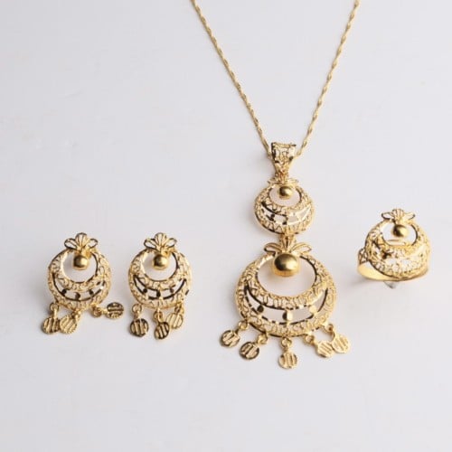 Half set of 21 karat