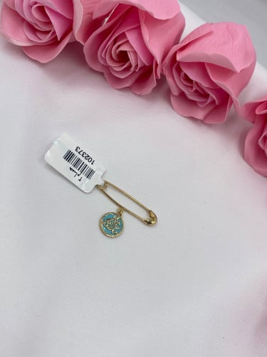 18 karat children's brooch