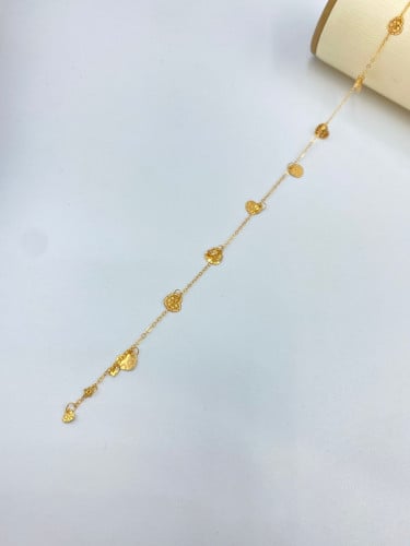 21 karat anklet