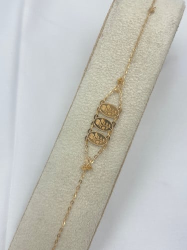 21 karat oval bracelet