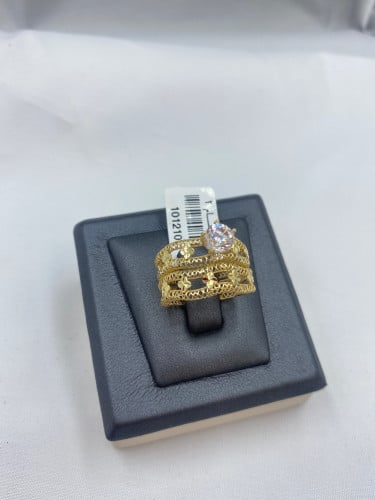 خاتم توينز عيار 18