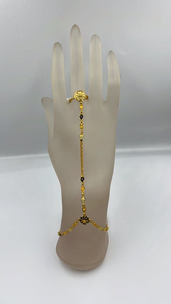 Real Gold Plated Copper Fashion Woman Zircon Palm Bracelet R713  China  Real Gold Plated Palm Bracelet and Costume Palm Bracelet price   MadeinChinacom