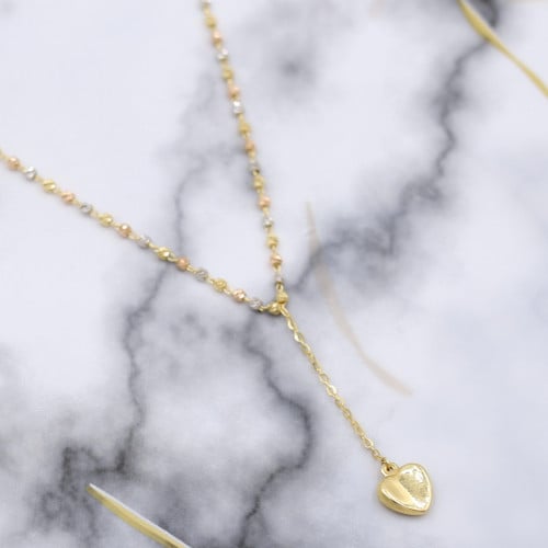 عقد ذهب عيار 18