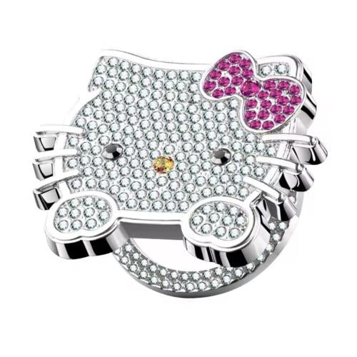 غطاء زر تشغيل السيارة | هيلو كيتي كريستال