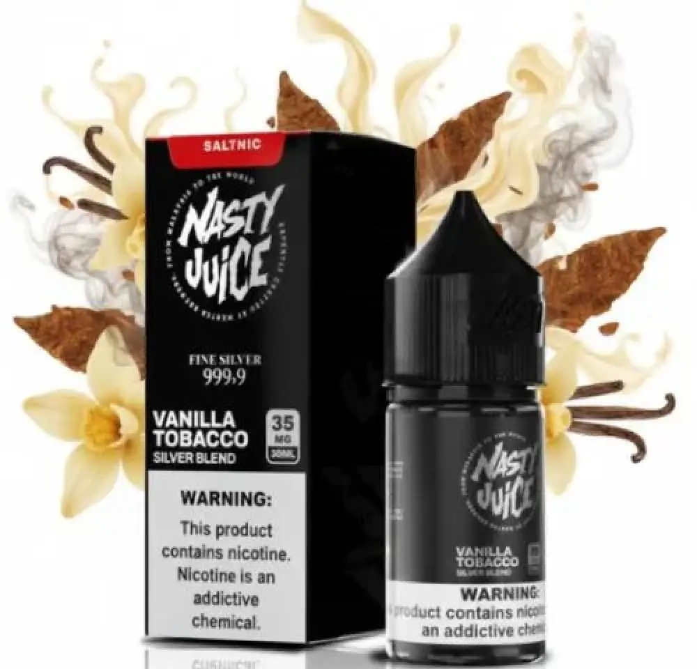 Nasty Silver Blend Tobacco Vanilla Flavor - سبيشل فيب
