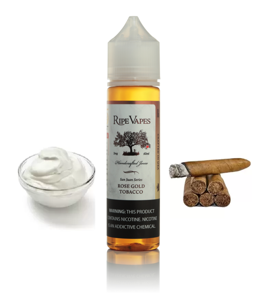 RIPE VAPES SAN JUAN SERIES ROSE GOLD TOBACCO - - SPECIAL VAPE RIPE VAPES SAN JUAN SERIES ROSE GOLD TOBACCO - - SPECIAL VAPE