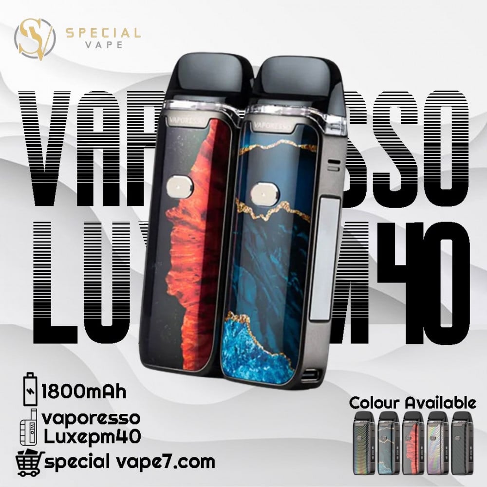 Vaporesso Luxe Pm40 Pod Kit Vaporesso Luxe PM40 Pod Mod Kit 40w