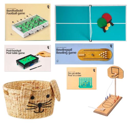 Indoor Games Activity Basket
