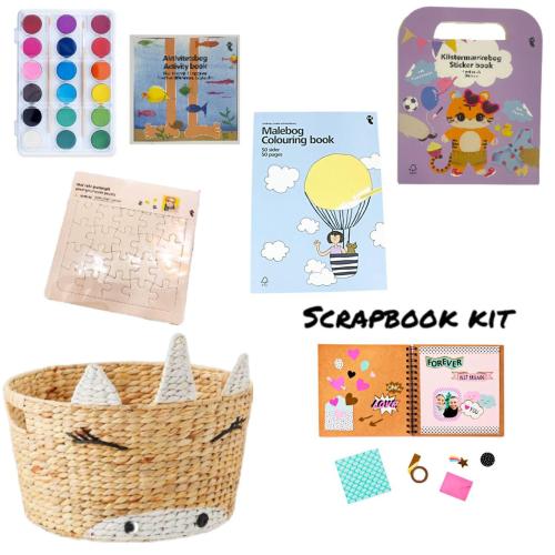 Art & Scrapbook Activity Basket