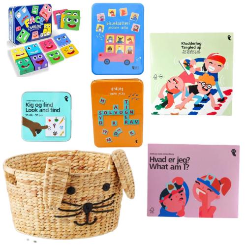 Educational Games Gift Basket