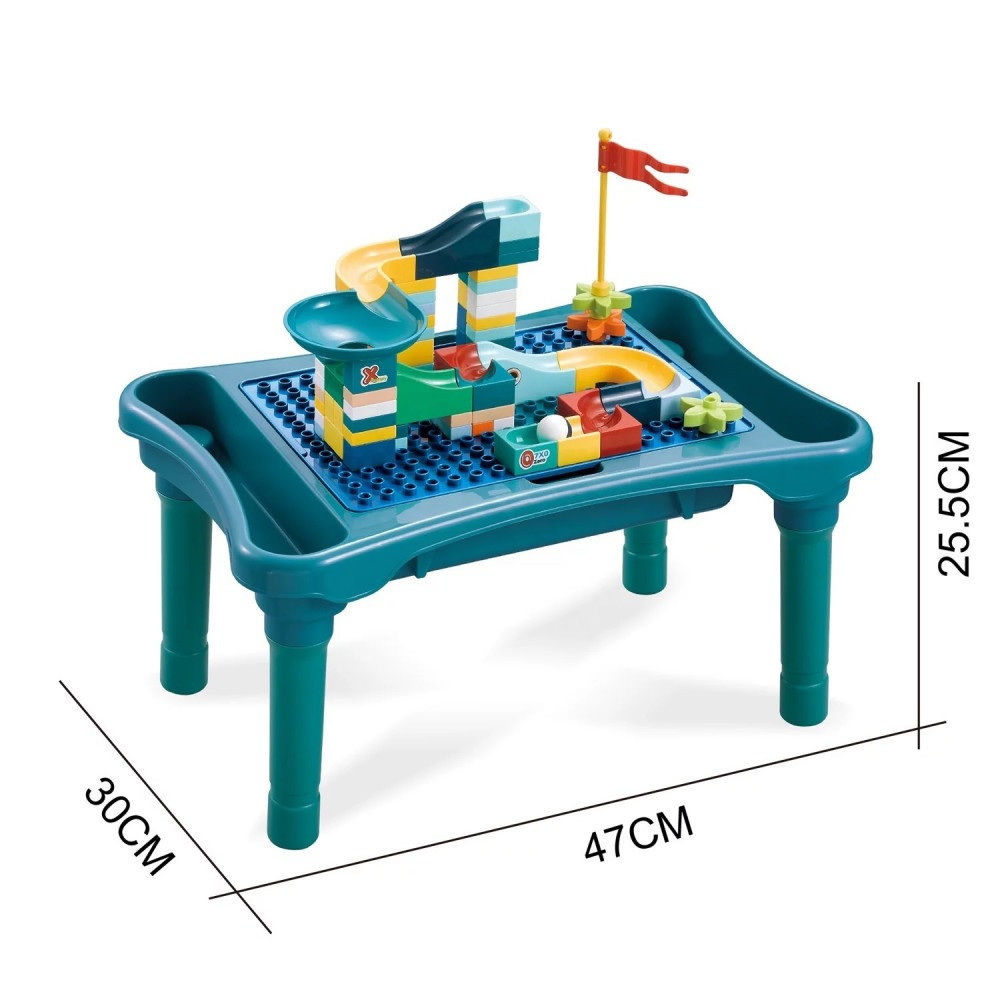 Amusement park cube table + 65 pieces drawing - Three Quarters Store