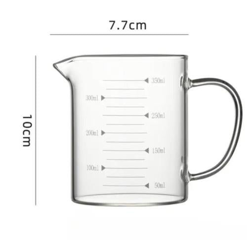 ابريق تقديم زجاجي للقهوة بدون غطاء  بعدة احجام