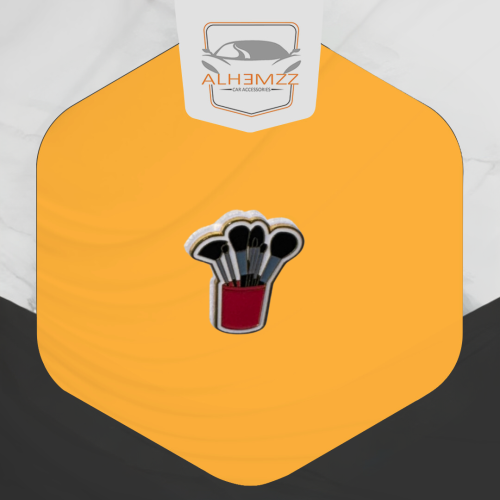 ستكر معدني لاصق - فرش مكياج