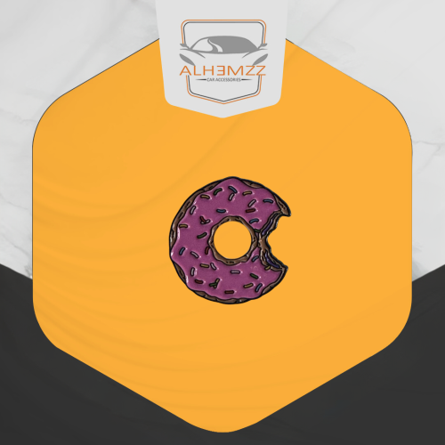 ستكر معدني لاصق - دونات