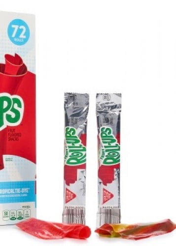 حلاوة رول ابس fruit roll ups بالحبه