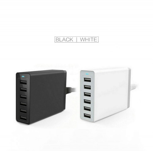 شاحن USB سريع متعدد المنافذ 6